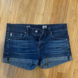 Adriano Goldschmied Cuffed Denim Shorts